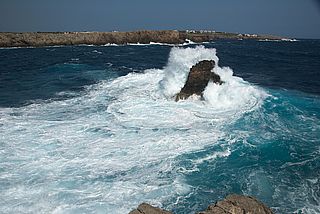 Meeresgewalten in Punta Grossa